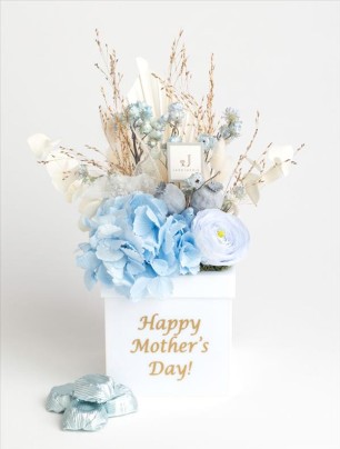 HAPPY MOTHERS DAY - BLUE